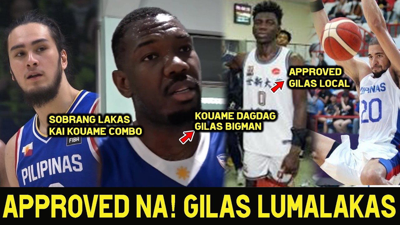 Approved sa FIBA! Ange Kouame Kai Sotto Combo Lakas nito para sa Gilas! Height Defense Wall of Gilas