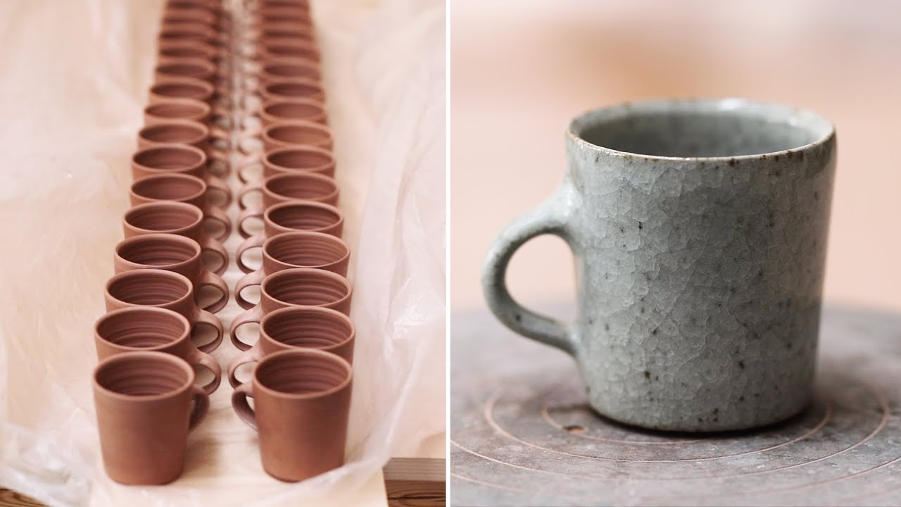 How to Throw Pottery Espresso Cups and Make a Chuck to Trim Them On 