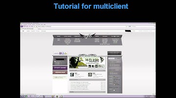 Tutorial for Multiclient