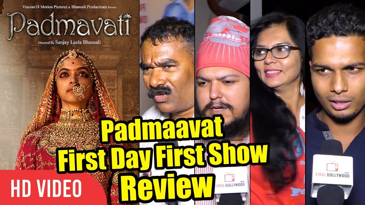 PADMAAVAT REVIEW | Padmaavat Movie First Day First Show Review | Deepika, Shahid, Ranveer