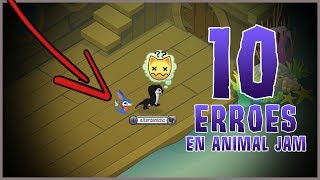 10 Errores De Animal Jam