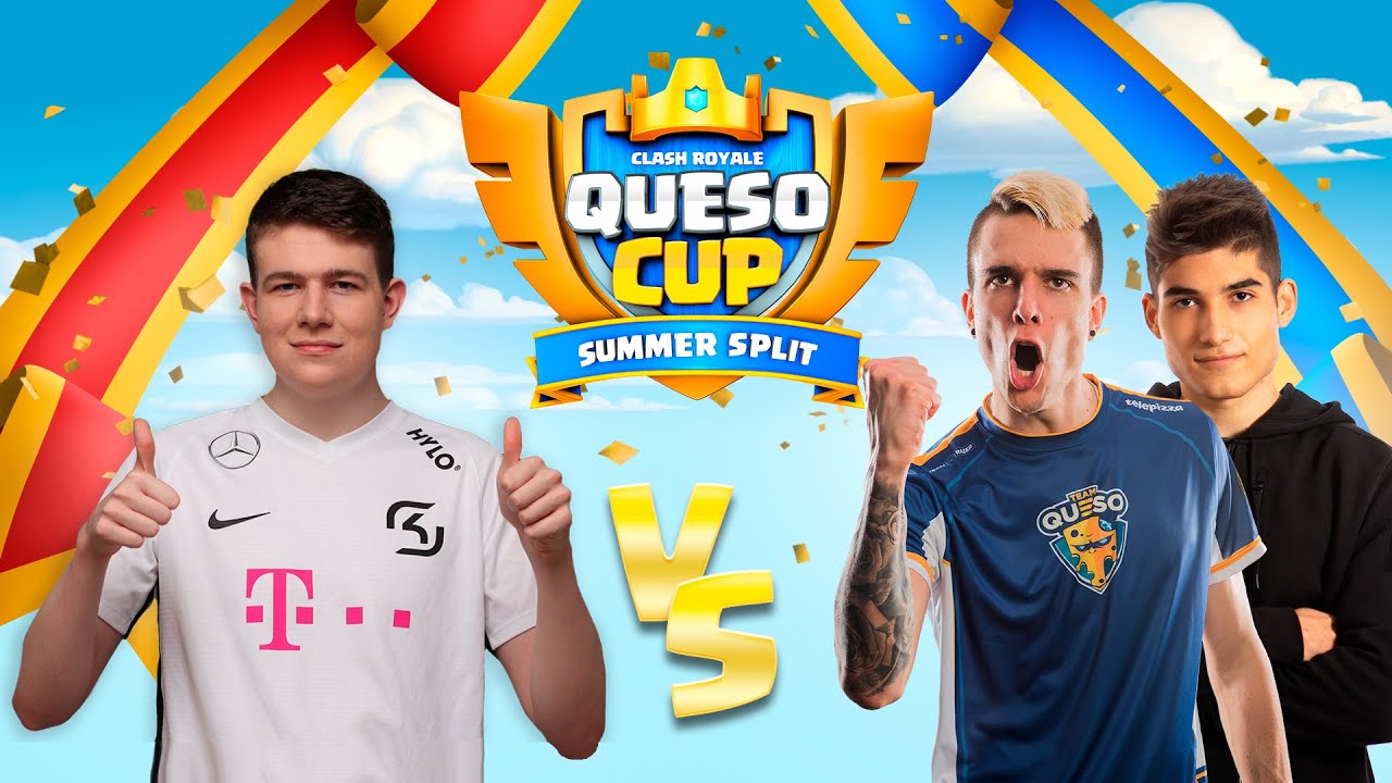 MORTEN VS IAMJP Y BALE | QUESOCUP CLASH ROYALE, LOS MEJORES JUGADORES DEL MUNDO