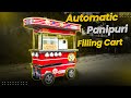 6 Nozzle Panipuri Cart Machine | Automatic Panipuri Filling Cart