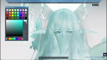 PSO2 NGS Character Creation Tutorial, Lake Spirit Mia