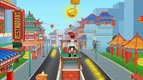 Subway Bus Rush Android iOS/APK Gameplay Walkthrough Game vid#4 | New Gold Run |  #Fielder Gaming