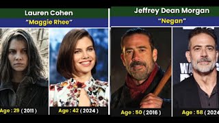The Walking Dead (2010 - 2022) Cast Then and Now 2024.