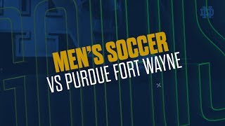 @NDMenSoccer | Highlights vs. Purdue Fort Wayne (2019)