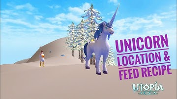 Utopia Origin: Unicorn location & Feed recipe