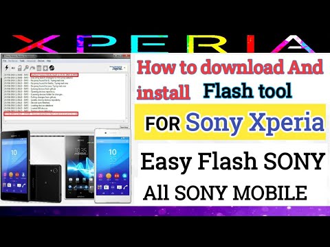 How to download Sony Xperia Mobile Flash tool|Flashing/Installatin/Ful Guide Hindi/Urdu Tutorial New