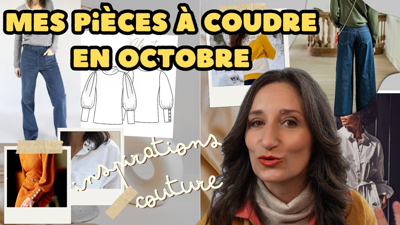 Mes projets couture d’octobre : entre ambition et excès de confiance 😂