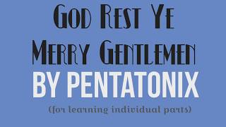 God Rest Ye Merry Gentlemen (for Learning Individual Parts)