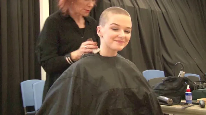 Shave for Camp Quality - Alice Curtis