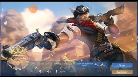 GAMEPLAY HERO CLINT MARKSMAN || BUILD TERBARU CLIN 2023 - BDA