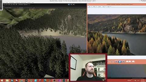 Unity 3d: Attempt Pine Tree with River
