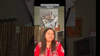 Middle-class me Choosing Wash basin