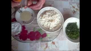 Вкусная соленая творожная начинка для пирожков..Delicious salted of curd the filling for patties Вкусная соленая творожная начинка для пирожков..Delicious salted of curd the filling for patties