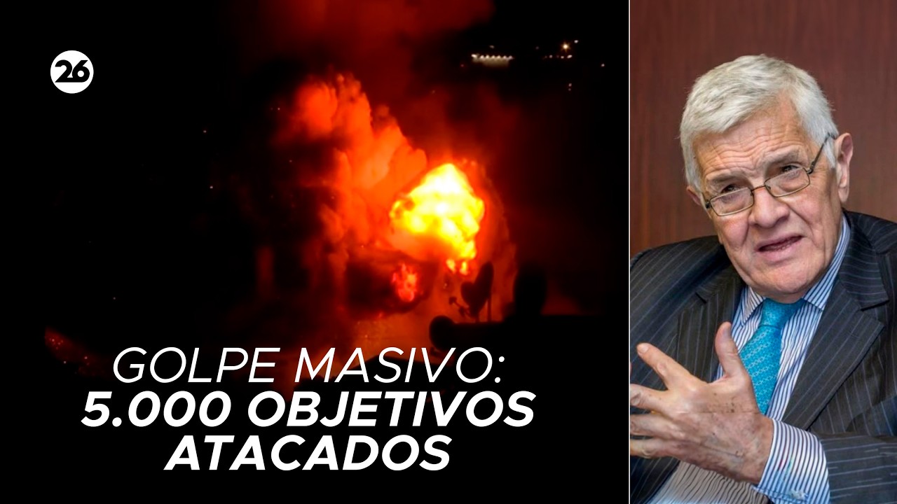 🚨 GOLPE MASIVO A IRÁN | EEUU atacó más de 5.000 objetivos: el análisis de Jorge Castro