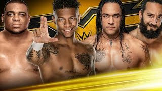 Keith Lee \& Lio Rush vs. Damian Priest \& Tony Nese: