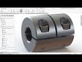 Solidworks Tutorial 44 : CNC Machine Part 13 - Rigid Coupling D5/D8
