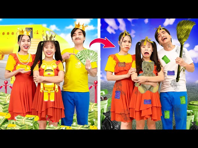 Anak Kaya Menjadi Anak Miskin!! Jangan Sedih, Ayah dan Ibu! | Baby Doll Channel Indonesia class=