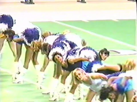 1989 Dallas Cowboys Cheerleaders rehearsal