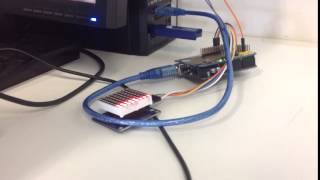Arduino project - LED 8x8 Matrix Beat sensor