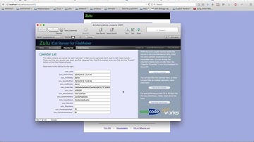 Zulu CalDAV Basic Setup