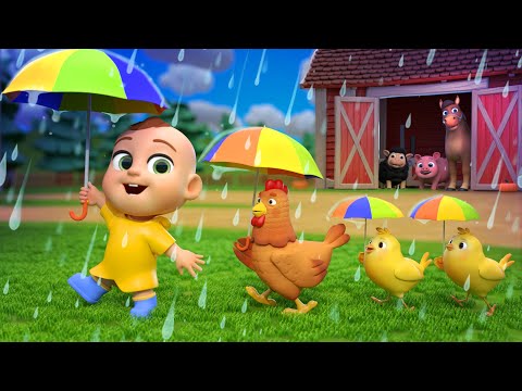 Rain Rain Go Away (Animal Version) + More Lalafun Nursery Rhymes & Kids Songs