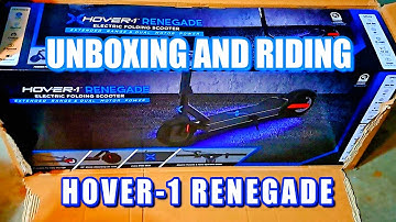 Unboxing and Riding The Hover-1 Renegade