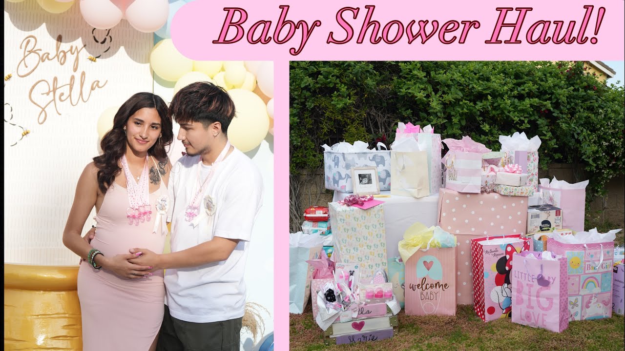 Baby Girl's Baby Shower Haul. *OPENING GIFTS!*