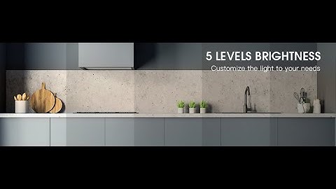 Brighten Your Space! 14.7in Rechargeable Under Cabinet Lights with Motion Sensor