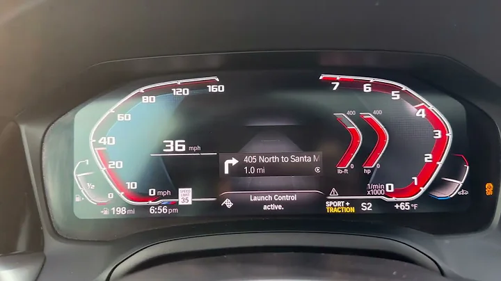 2021 BMW M340i 0-60 mph acceleration (launch control)