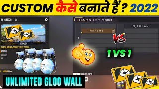 How To Make Custom Room In Free Fire Max 🔥 | Free Fire Me Custom Room Kaise Banaye Unlimited Gloo screenshot 3