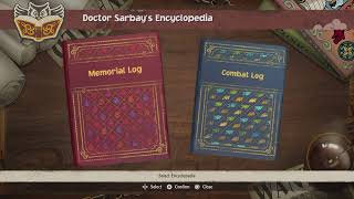 ONE PIECE ODYSSEY Memorial log and Combat log