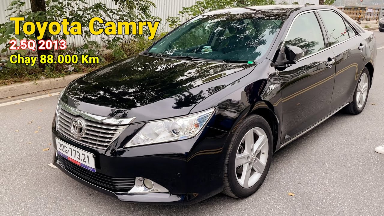 Toyota Camry 2.5Q 2013 Chạy 88 000 Km Xe Ô tô Cũ Hạng D Giá Rẻ