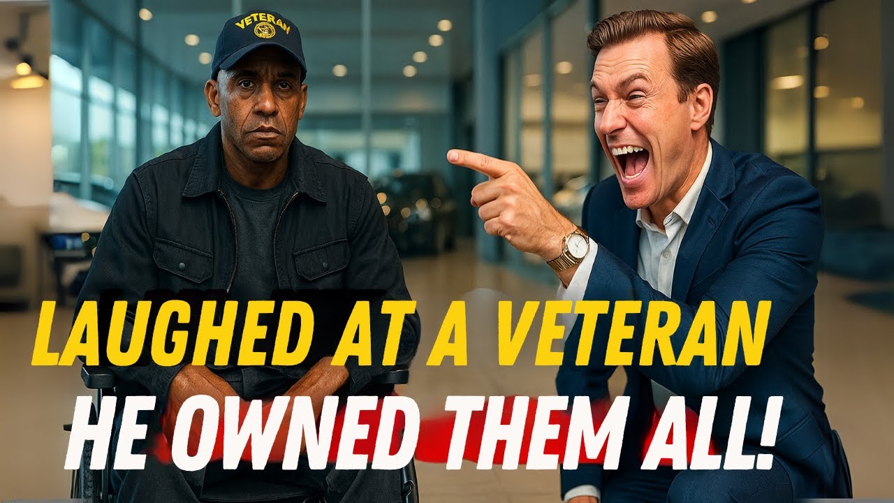 Laughs In Rich Rich Man Laughs at Veteran in Wheelchair β Regrets Deeply When Identity ...