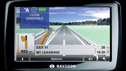 NAVIGON 2100 2110 max English