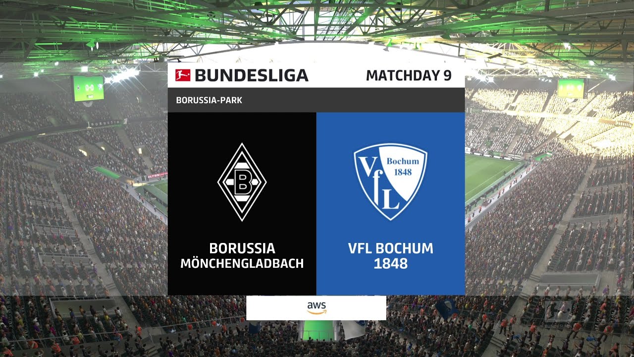 FIFA 22 Gameplay - Borussia Monchengladbach vs. VfL Bochum 1848