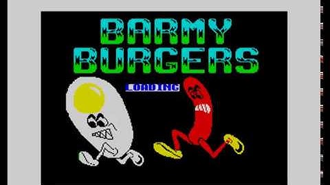 Barmy Burgers (Ventamatic) - ZX Spectrum - Retro Virtual Machine v2.0 Beta-1 R6 emulador