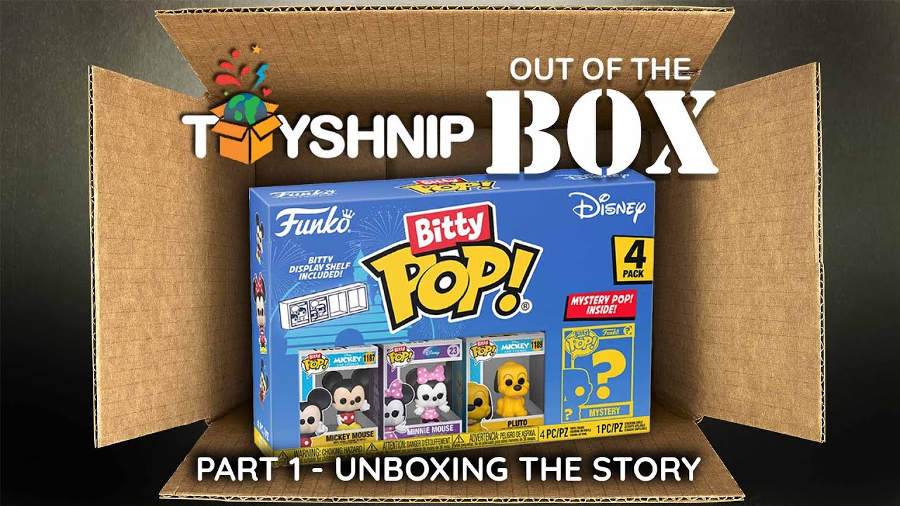 Unboxing Disney Funko Bitty Pops  The SMALLEST Funko Pops Ever! 