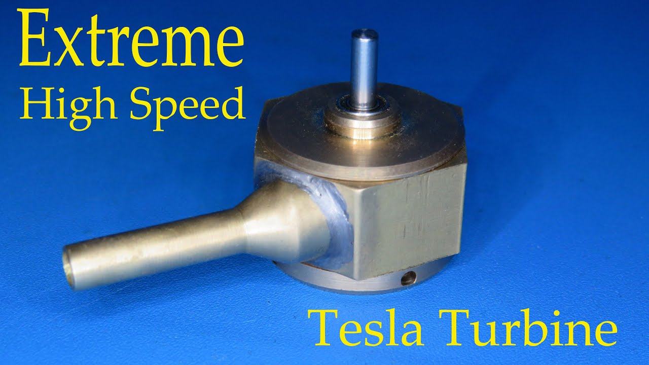 How to make an extreme high speed mini Tesla turbine