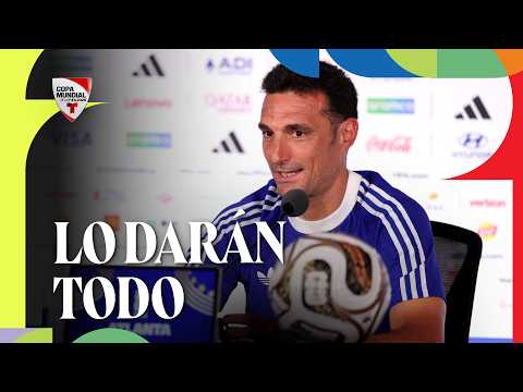 Scaloni: "Dejaremos hasta la última gota para llegar a la final" | Copa Mundial de la FIFA 2026