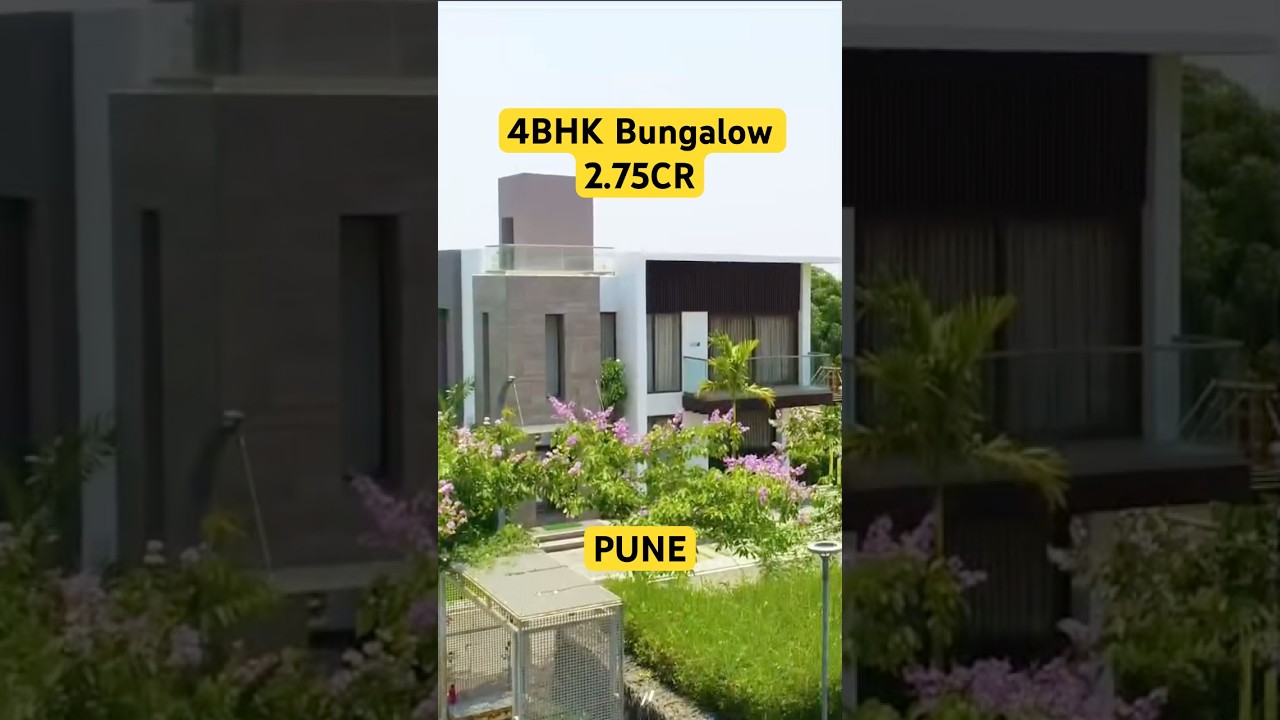 4BHK Bungalow at Pune l₹2.75Cr Luxurious Township 