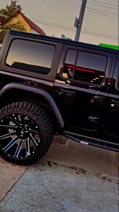 Jeep Wrangler Rubicon | Modified | black #shorts