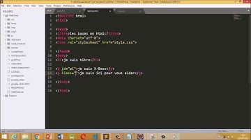 Tutorial CSS3 N 5 :LES ATTRIBUTS ID ET CLASS.