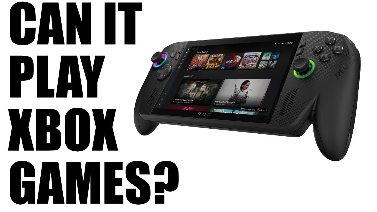 Xbox Ally X Handheld Console PC And Compatibility | Native Games?
