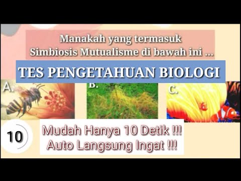 Video Tes Pengetahuan Biologi || Masih Ingatkah ??? 1 soal... - youtube
