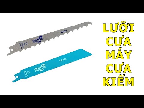 Video Lưỡi Cưa Máy Cưa Kiếm Hãng Eclipse Chất Lượng Cao - youtube
