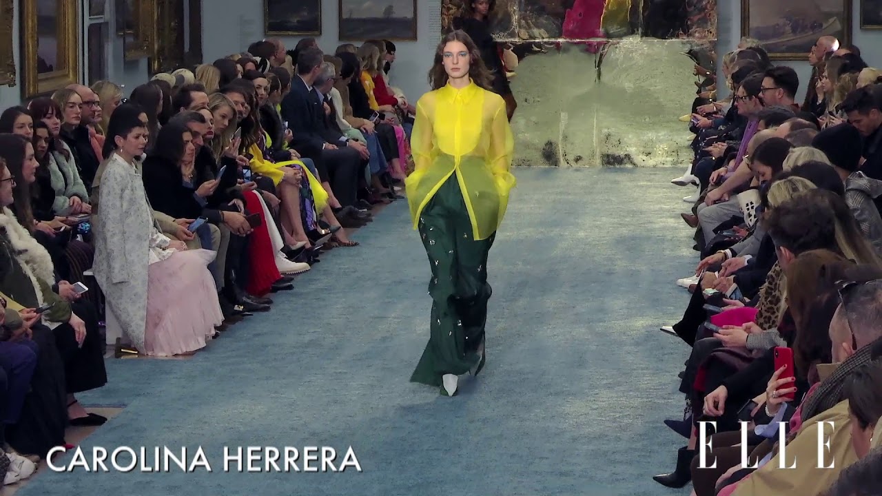 キャロリーナヘレラ ニットワンピース CAROLINA HERRERA 01 キャロリーナ ヘレラ」（CAROLINA HERRERA）｜2019-20秋冬コレクション