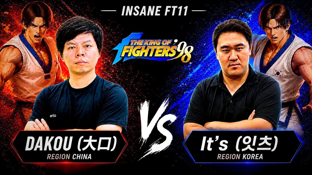 KOF98 🔥 Dakou (大口) Vs it's (잇츠) FT11 - [29-06-2026] - YouTube